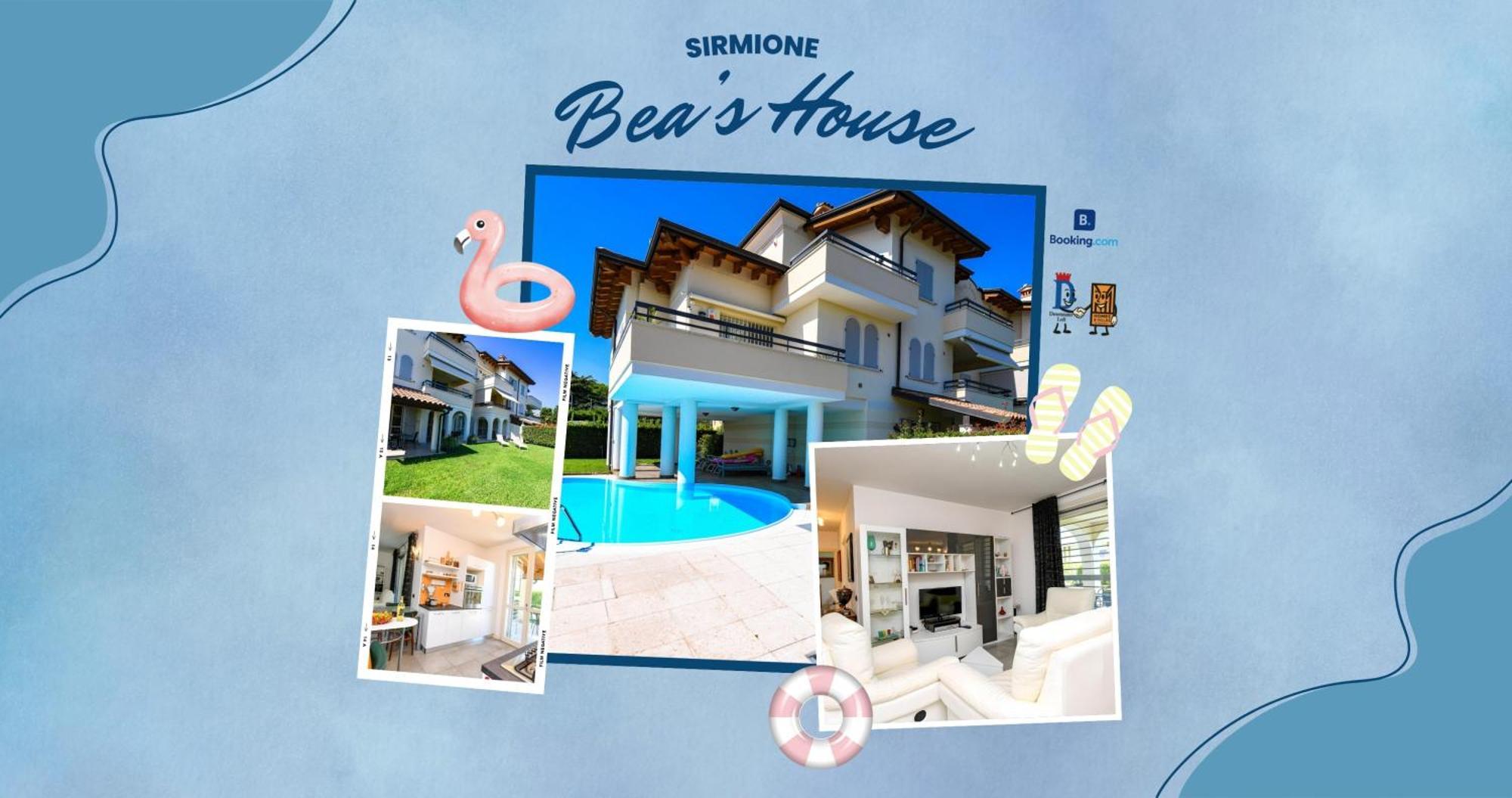 Desenzanoloft Official Partner Marriott Homes & Villas - Bea House, Sirmione With Private Garden And Share Pool エクステリア 写真